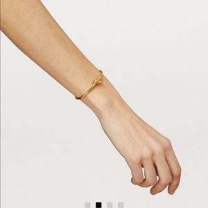 Celine Knot Bracelet in Rose gold, S